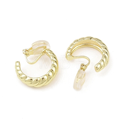 3 Pairs Brass Cuff Earrings EJEW-Z148-02G-1