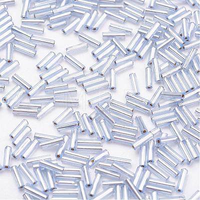 Glass Bugle Beads SEED-E001-9mm-32-1