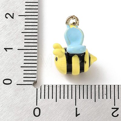 Alloy Enamel Pendants LS-AL-CBA02ED-06G-A-1