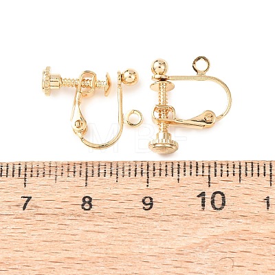316 Surgical Stainless Steel Clip-on Earring Findings STAS-H240-45G-1