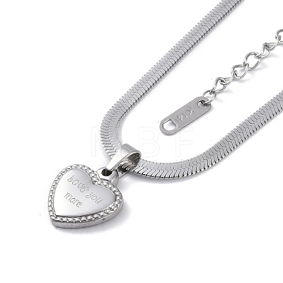 Non-Tarnish Ion Plating(IP) 304 Stainless Steel Snake Chain Necklaces NJEW-G081-12P-1