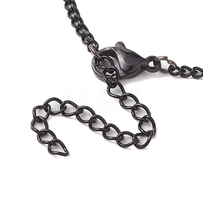 Adjustable 304 Stainless Steel Curb Chains Necklaces Making AJEW-JB01214-03-1