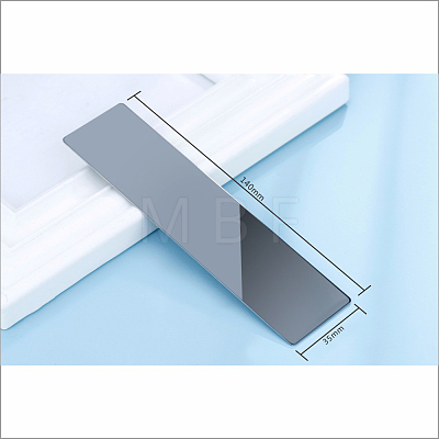 Blank Stainless Steel Plates DIY-WH0189-42C-1