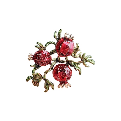 Pomegranate Enamel Pins PW-WGDC38F-01-1