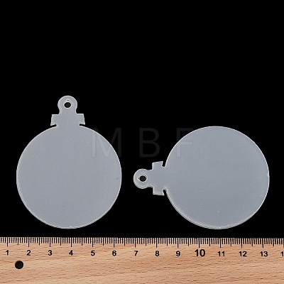 Transparent Acrylic Big Pendants LS-MACR-XCP0001-25-1
