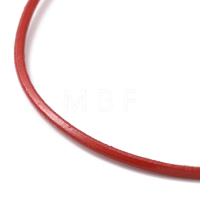 Adjustable Spray Painted Cowhide Leather Braided Cord Bracelet for Women BJEW-JB09108-1