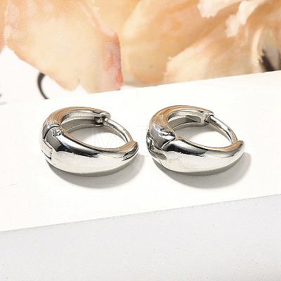 304 Stainless Steel Hoop Earrings for Women EJEW-C096-52P-1