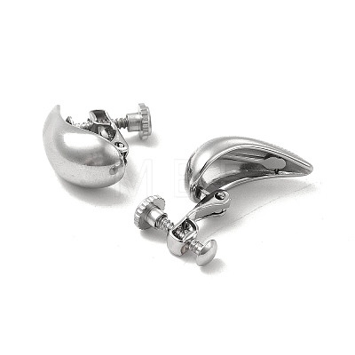 304 Stainless Steel Stud Earing for Women Men STAS-P319-35P-1