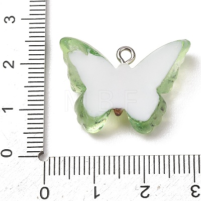 Transparent Resin Pendants RE-CBA5B90-03C-1