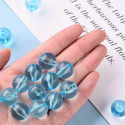 Transparent Acrylic Beads MACR-S370-A16mm-755-1