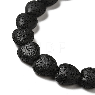Natural Lava Rock Beads Strands G-N0114-A38-1