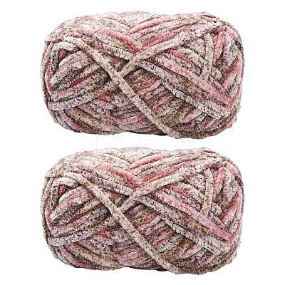 Soft Crocheting Polyester Yarn YCOR-FZC0001-01I-1