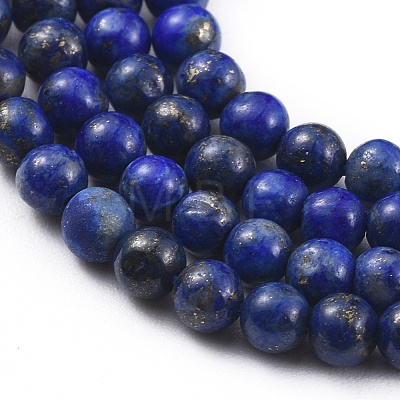 Natural Lapis Lazuli Beads Strands X-G-F662-04-3mm-1