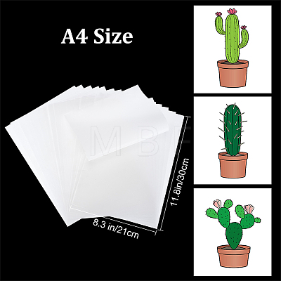 A4 PET Printable Heat Transfer Papers DIY-WH0043-11A-1