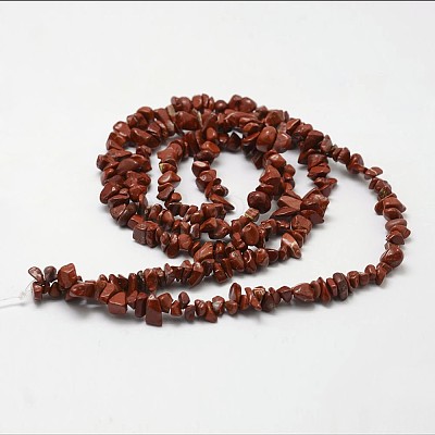 Natural Red Jasper Beads Strands X-G-F328-20-1