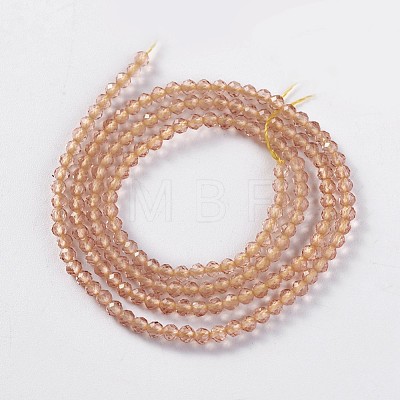 Glass Beads Strands EGLA-E057-02B-11-1
