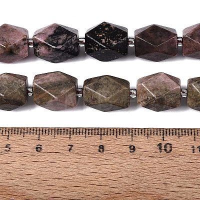 Natural Rhodonite Beads Strands G-Q608-11G-1