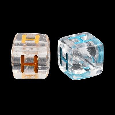 Acrylic European Beads MACR-I042-01H-1