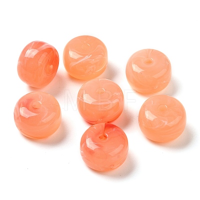 Transparent Acrylic Beads OACR-A021-21D-1