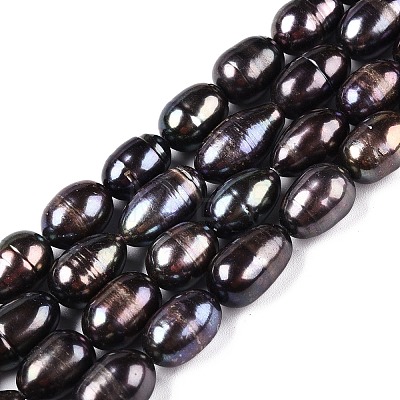 Natural Cultured Freshwater Pearl Beads Strands PEAR-N012-07T-1