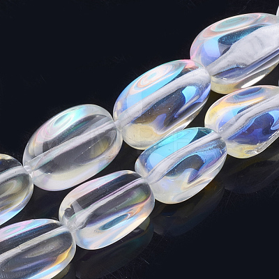 Synthetic Moonstone Beads Strands G-S285-03A-1