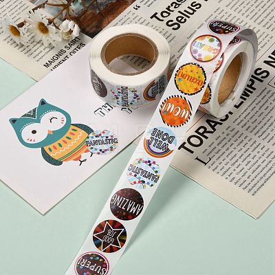 Self-Adhesive Paper Stickers DIY-K027-D01-1