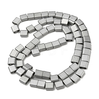 Electroplated Non-magnetic Synthetic Hematite Beads Strands G-C106-A01-13-1