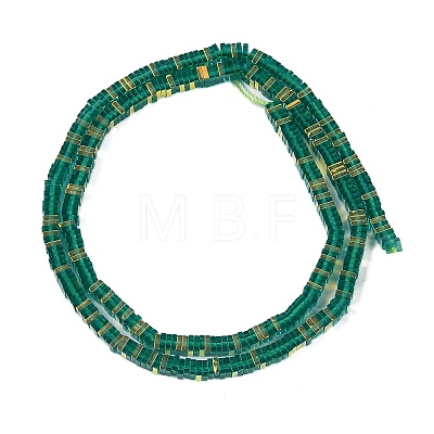 Electroplate Glass Beads Strands GLAA-B023-01A-03-1