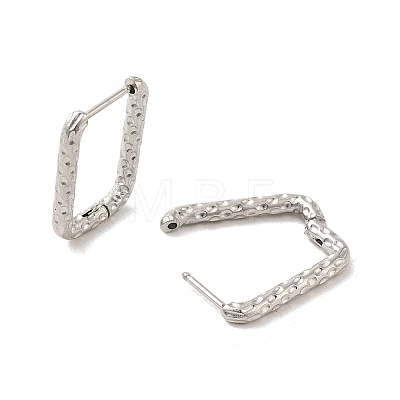 304 Stainless Steel Earring Findings STAS-O006-02A-P-1