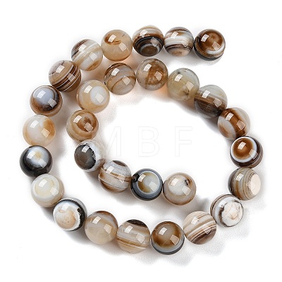 Natural Eye Agate Beads Strands G-NH0019-F02-02-1