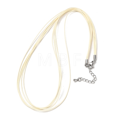 1MM Waxed Cord 5-Strand Necklace Making MAK-C005-01S-1