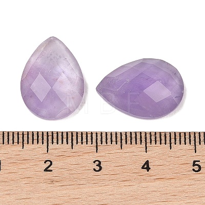 Natural Lepidolite/Purple Mica Stone Cabochons G-C146-04T-1