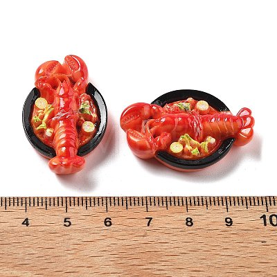 Cute Mini Food Series Resin Cabochons CRES-I038-01G-1