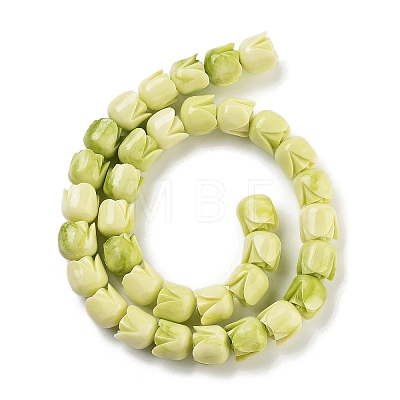 Synthetic Shell Beads Strands CORA-B001-05B-03-1