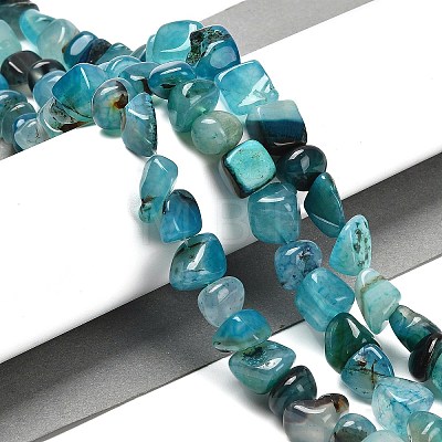 Natural Dragon Veins Agate Beads Strands G-NH0018-B03-01-1