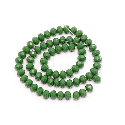 Glass Faceted Beads Strands GLAA-SZC0003-03C-1