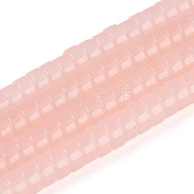 Imitation Jade Glass Beads Strands GLAA-N026-3x6mm-J02-1