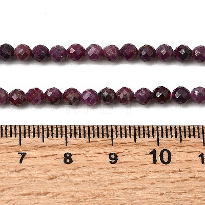 Natural Ruby Beads Strands G-C181-B06-03-01-1
