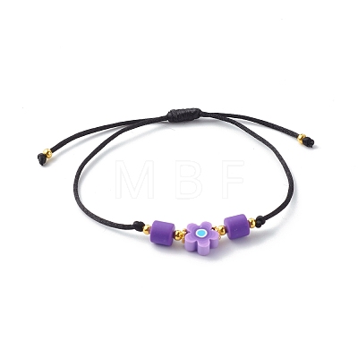 Adjustable Nylon Thread Cord Bracelets BJEW-JB06494-1