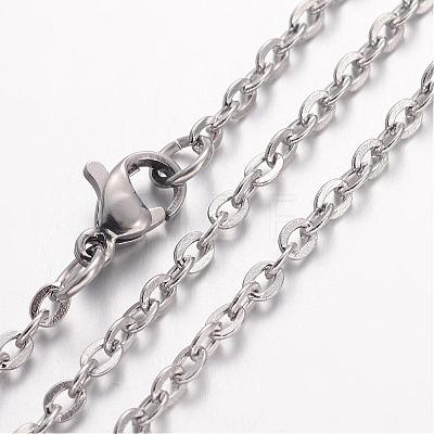 304 Stainless Steel Necklace MAK-K004-05P-1
