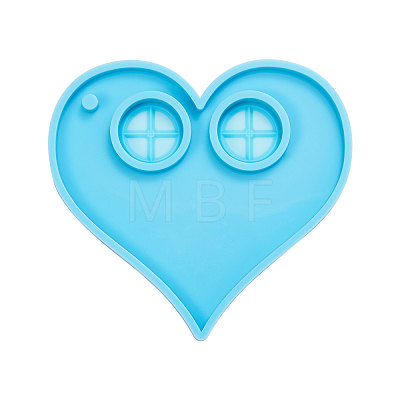 Heart Mask Silicone Molds DIY-CJC0001-29-1