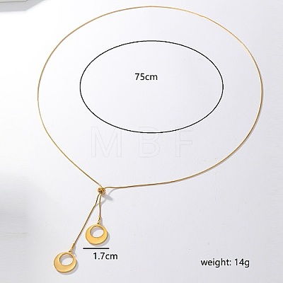 Stainless Steel Pendant Necklace HJ6725-1-1