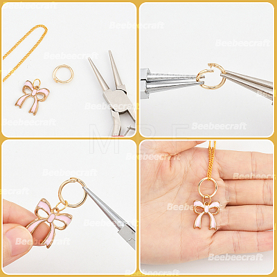 20Pcs Brass Open Jump Rings KK-BBC0023-10E-1
