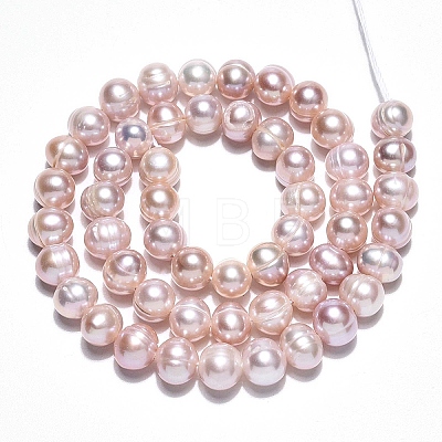 Natural Cultured Freshwater Pearl Beads Strands PEAR-N013-06-A-02-1