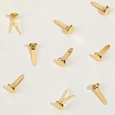 300Pcs Alloy Brads FIND-GF0009-77P-1