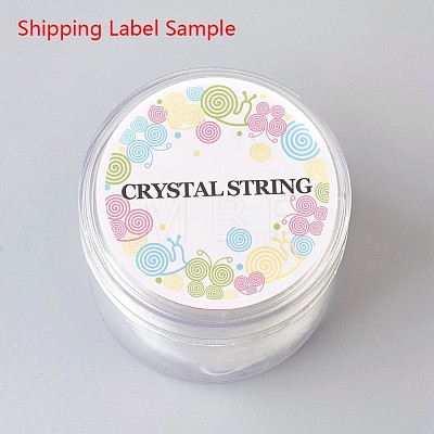 Flat Elastic Crystal String EW-F002-06-1