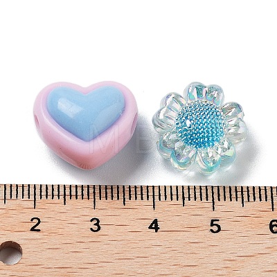 Acrylic Beads MACR-M040-01G-1