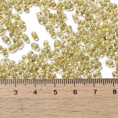 Baking Paint Glass Seed Beads SEED-K009-03B-02-1