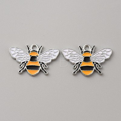 Alloy Enamel Pendants ENAM-WH0004-07P-1