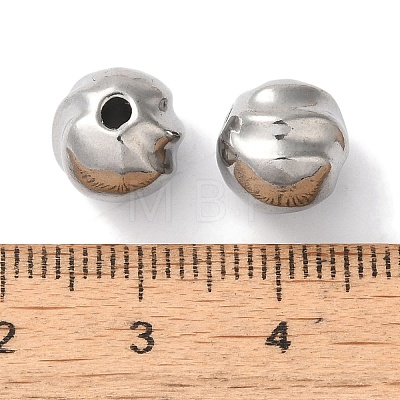 304 Stainless Steel Beads STAS-I305-125P-1